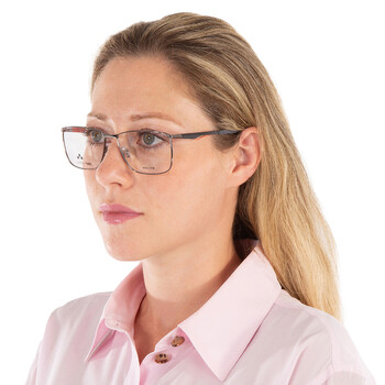 Demo Rectangular Unisex Eyeglasses VPLF06 0509 57