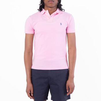Antique Pink Pique Cotton Polo Shirt 710795080004