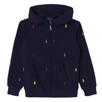 Polo Ralph Lauren Cruise Navy Logo Fleece Hoodie, Size 6Y