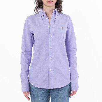 Button-Front Cotton Pique Shirt 211924258010