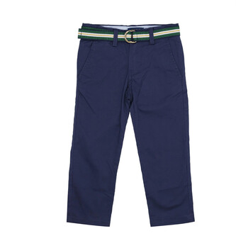 Kids Slim Fit Flex Abrasion Twill Trouser, Size 4