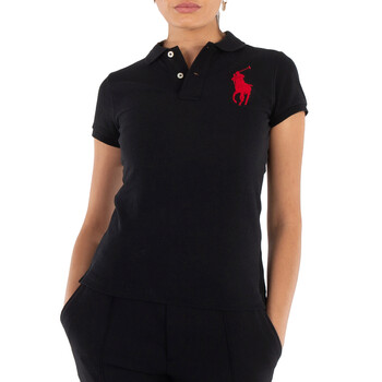 Ralph Lauren The Skinny Polo S ブラック Ralph Lauren Black Label The skinny Polo Cotton ref.JC49893 (Sold