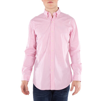 Burberry Simpson Slim Fit Check Stretch Cotton Shirt, Size X
