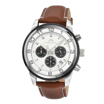 Arthur Chronograph Quartz White Dial Men's Watch 1091FARL