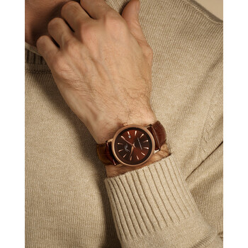 Veritas 2 Quartz Brown Dial Men's Watch 1362GVEL