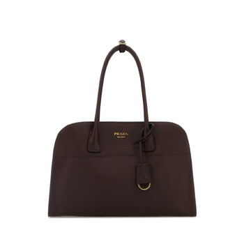 Prada Black Leather Shoulder Bag 1BB126VONO2DKV F0632