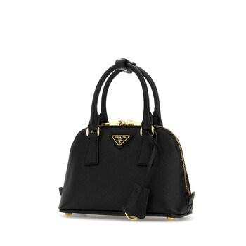 Black Leather Handbag