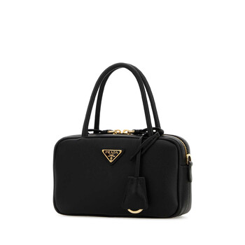 Black Leather Handbag