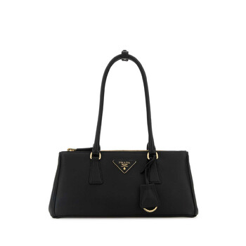 Black Leather Shoulder Bag 1BA457VYO02CYS F0002