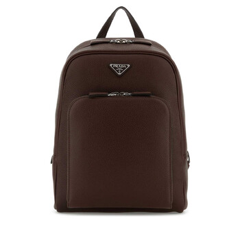 Brown Leather Backpack