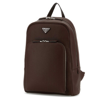 Brown Leather Backpack