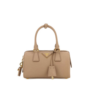 Prada Bauletto Shoulder Bag — Beige 1BB1702CYS F0036 - Handbags