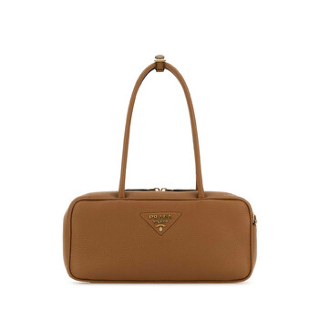 Caramel Leather Shoulder Bag 1BB126VONO2DKV F03V8