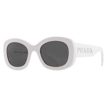 Dark Grey Oval Ladies Sunglasses PR A13S 1425S0 54