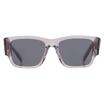 Valentino V-Sette Sunglasses VLS-166 C Transparent Gray 52mm Valentino Sette Rose Gradient Butterfly Ladies Sunglasses  main image 4