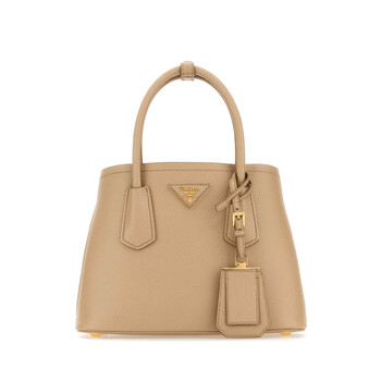 Prada Beige Leather Handbag 1BA851VEOONZV F0770 8052218131368