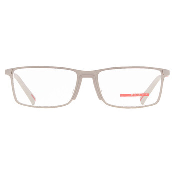Demo Rectangular Men's Eyeglasses PS 53QV 18X1O1 55 Demo Rectangular Men's Eyeglasses PS 53QV 18X1O1 55