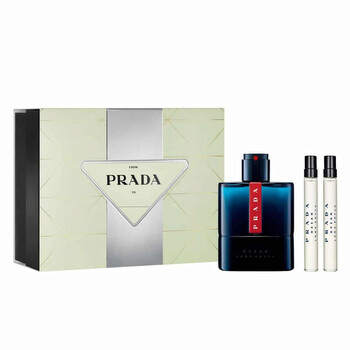 Prada Men s Luna Rossa Carbon Gift Set Fragrances 3614274109399 Prada Fragrances Luna Rossa Carbon Jomashop