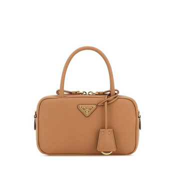 Prada Bauletto Shoulder Bag — Beige 1BB1702CYS F0036 - Handbags