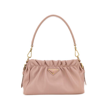Pink Nappa Leather Handbag