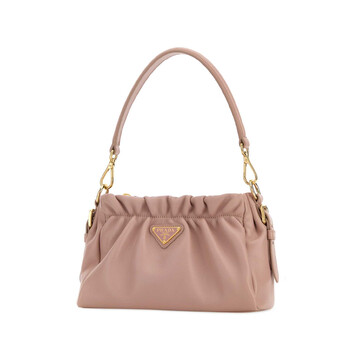 Pink Nappa Leather Handbag