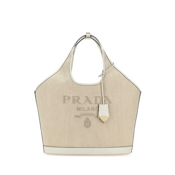 Sand Canvas Shopping Bag