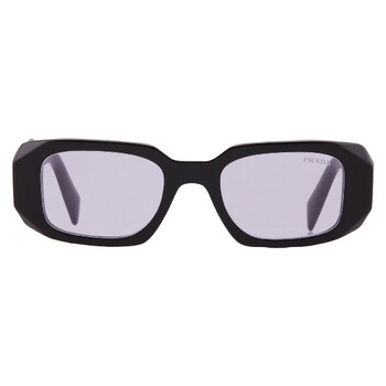 Prada Violet Rectangular Ladies Sunglasses PR 17WSF 16K40J 51