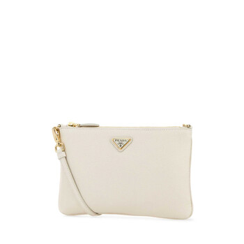 White Leather Crossbody Bag