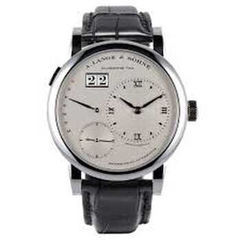 Pre-owned A. Lange & Sohne Lange 1 Silver Dial Men's Watch 320.025