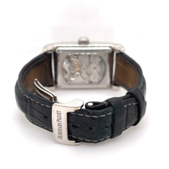 Pre-owned Audemars Piguet Edward Piguet Silver Guilloche Dial Men's Watch 26006BC.OO.D002CR.01