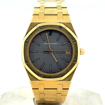 Pre-owned Audemars Piguet Royal Oak Quartz Grey Dial Unisex Watch 6023BA Pre-owned Audemars Piguet Royal Oak Quartz Grey Dial Unisex Watch 6023BA
