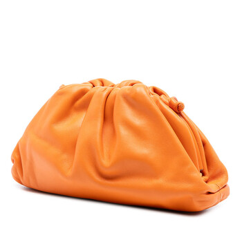 Pre-owned Bottega Veneta Lambskin The Mini Pouch Crossbody B08614773I