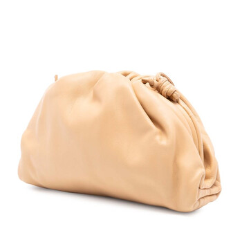 Pre-owned Bottega Veneta Lambskin The Mini Pouch Crossbody B09518248K