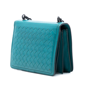 Pre-owned Bottega Veneta Mini Nappa Intrecciato Runway Shoulder Bag Ladies B0481677DV