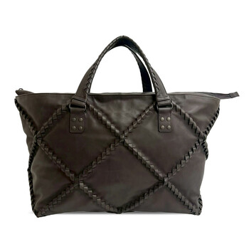 Pre-owned Bottega Veneta Nappa Diamond Intrecciato Tote 5YJ82F8X752DF6NI