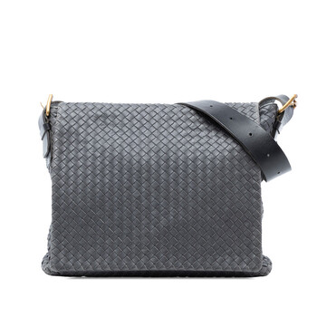 Pre-owned Bottega Veneta Nappa Intrecciato Flap Crossbody 76OAH9D3E8DKZGOM