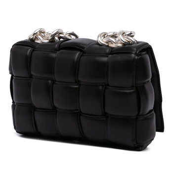 Pre-owned Bottega Veneta Nappa Intrecciato Padded Chain Cassette Satchel TA1PPYHRHV7X0YAO Pre-owned Bottega Veneta Nappa Intrecciato Padded Chain Cassette Satchel TA1PPYHRHV7X0YAO