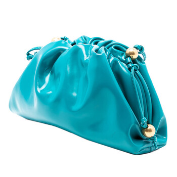 Pre-owned Bottega Veneta Patent Beaded Strap The Mini Pouch Crossbody B09625307J