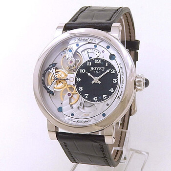 Pre-owned Bovet Dimier Recital 12 Monsieur Hand Wind Men's Watch DTR12-42WG-000-B1-07