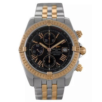 Pre-owned Breitling C13356 Chronograph Automatic Chronometer Black Dial Men's Watch C13356 Pre-owned Breitling C13356 Chronograph Automatic Chronometer Black Dial Men's Watch C13356