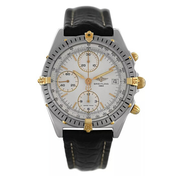 Pre-owned Breitling Chronomat B13048 Chronograph Automatic Chronometer White Dial Men's Watch B13048 Pre-owned Breitling Chronomat B13048 Chronograph Automatic Chronometer White Dial Men's Watch B13048