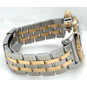 Pre-owned Breitling Chronomat Chronograph Automatic Mother of Pearl Dial Men's Watch CB011012/A693.375C