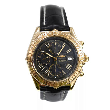 Pre-owned Breitling Crosswind Chronograph Automatic Chronometer Black Dial Men's Watch K13055 Pre-owned Breitling Crosswind Chronograph Automatic Chronometer Black Dial Men's Watch K13055