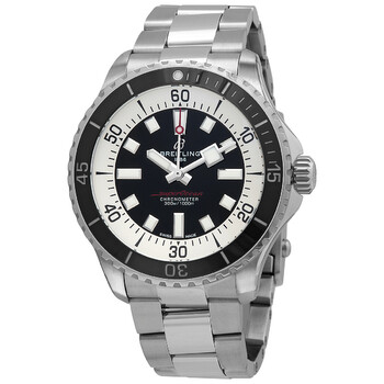Pre-owned Breitling Superocean Automatic Chronometer Black Dial Men's Watch A17376211B1A1 Pre-owned Breitling Superocean Automatic Chronometer Black Dial Men's Watch A17376211B1A1