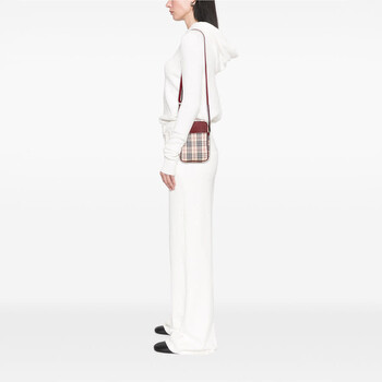 Pre-owned Burberry House Check Canvas Crossbody Ladies B9UXUIS9GVMXJ9L5