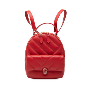 Pre-owned Bvlgari Leather Serpenti Cabochon Backpack Ladies PP6UJWK6NYZ1IKQR