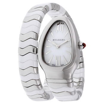 Bvlgari Serpenti Seduttori Quartz Diamond Black Dial Ladies Watch