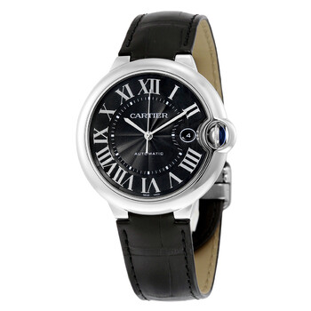 Pre-owned Cartier Ballon Bleu de Cartier Black Dial Men's Watch WSBB0003 Pre-owned Cartier Ballon Bleu de Cartier Black Dial Men's Watch WSBB0003