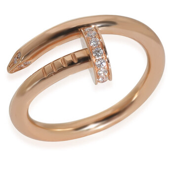 Pre-Owned Cartier Rose Gold Diamond Juste Un Clou Ring