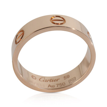 Pre-Owned Cartier Rose Gold Love Ring 148631 Pre-Owned Cartier Rose Gold Love Ring 148631